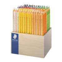 STAEDTLER Paquet de 112 crayons de couleur  Noris® jumbo  dans un carquois