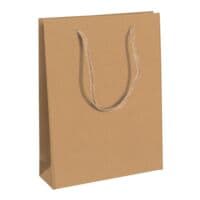 Clairefontaine Paquet de 6 sacs cadeaux en papier kraft grand 26,5 x 14 x 33 cm