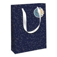 Clairefontaine Paquet de 6 grands sacs cadeaux  Excellia Constellation  26,5 x 14 x 33 cm