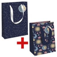 Clairefontaine Paquet de 12 sacs cadeaux  Excellia Constellation  M / L