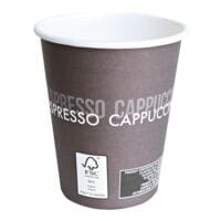 HYGO STAR Paquet de 50 gobelets jetables pour boissons chaudes  To Go  0,2 litre  80 mm