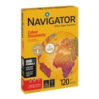 Papier imprimante multifonction A4 Navigator Colour Documents - 250 feuilles au total, 120g/m