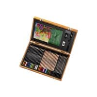 DERWENT Lot de crayons cadeau  Academy  dans une bote en bois