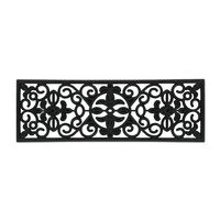 relaxdays Tapis de marche en caoutchouc - 75x25 cm