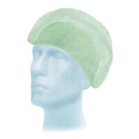 Meditrade Lot de 100 charlottes pour cheveux  Suavel® Astrid  vertes
