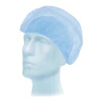 Meditrade Paquet de 100 charlottes pour cheveux  Suavel® Astrid  bleues