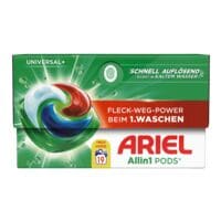ARIEL Capsules de lessive « All-in-1 Pods Universal+ » 19 lavages