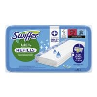 Swiffer Lot de 20 recharges de lingettes humides pour sols avec fracheur agrumes  Wet 