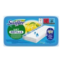 Swiffer Paquet de 24 lingettes humides pour sols avec fracheur citronne  Wet  Box