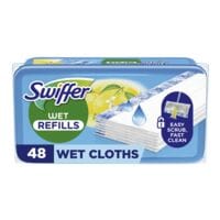 Swiffer Lot de 48 lingettes humides pour sols fracheur agrumes  Wet Citrus Fresh  avec box