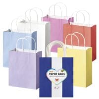 folia Paquet de 20 sacs en papier  BASIC  taille M