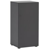 Mbelpartner Armoire vestiaire Locked, 1x1, acier / bois, au sol, 45,4 x 92,6 cm