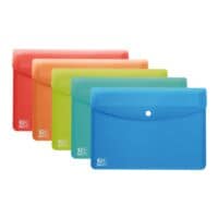 Oxford Paquet de 5 pochettes pour documents A6  URBAN 