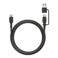 GP Batteries Cble adaptateur 2-en-1 USB-C vers USB-A/C