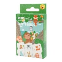 WUNDmed Paquet de 10 pansements pour enfants  Happy Friends 