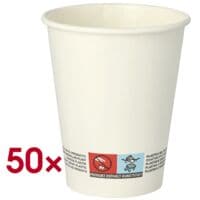Papstar Paquet de 50 gobelet