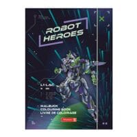 Brunnen Cahier de coloriage  Robot Heroes  A5 140 g/m 64 pages