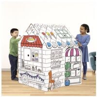 Bankers Box System Lot de bricolage Maison de jeu en carton  Candyshop Restaurant  en 2 parties