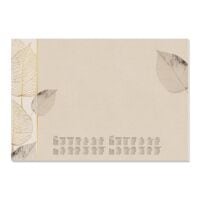 SIGEL Sous-main en papier  Natural Leaves  30 feuilles avec calendrier pour 2026/27