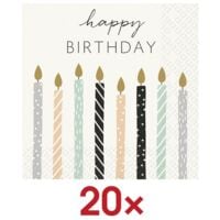 Stewo Serviettes Morisson triple paisseur 20 pices