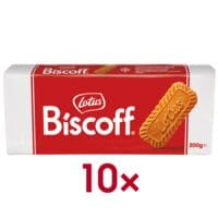 Lotus Carton de 10 biscuits au caramel 10 x 200 g Lotus Carton de 10 biscuits au caramel 10 x 200 g