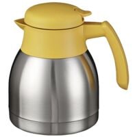 Carafe isotherme � Airpot � 1 L argent / jaune