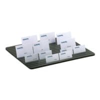 EUROPEL Plaque de distribution  poser avec 15 fentes noire