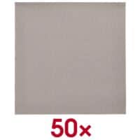 Papstar Serviettes en papier Royal Collection grises triple paisseur 50 pices