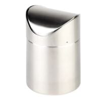 APS Poubelle de table � SNAP � 1,2 L argent
