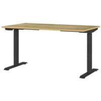 Germania bureau r�glable en hauteur (�lectrique) �Office Serie� 140 cm, pi�tement en T