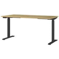 Germania bureau r�glable en hauteur (�lectrique) �Office Serie� 160 cm, pi�tement en T