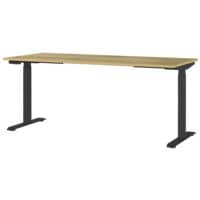 Germania bureau r�glable en hauteur (�lectrique) �Office Serie� 180 cm, pi�tement en T