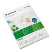 GBC 100 pice(s) Pochettes de plastification Document Pouch A3 100 