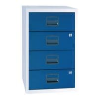 Bisley armoire d’appoint PFA Home Filer PFA4S A4, 1 range, 4 tiroirs