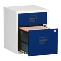 Bisley armoire d’appoint PFA Home Filer PFAM1S1F A4, 1 range, 2 tiroirs