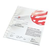 LEITZ pochette perfore Premium 4734 A4 transparent, ouverture en haut - 100 pice(s)