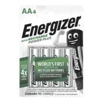 Energizer Piles rechargeables / AA / HR6 (4 pices - 2000 mAh)