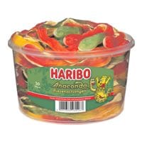 Haribo Bonbons glifis aux fruits  Riesenschlangen 