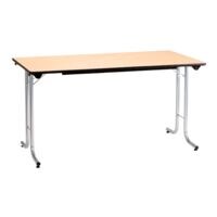 SODEMATUB bureau Programme table universel 160 cm, pliable couleur aluminium