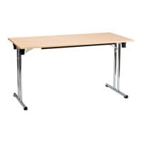 SODEMATUB bureau Programme table universel 140 cm, pliable chrome