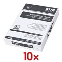 10x Papier photocopieur A4 OTTO Office Budget COPY - 5000 feuilles au total, 80g/m