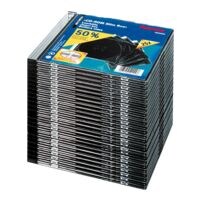 Hama Lot de25 botiers CD/DVD/Blu-ray  Slimline 