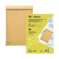 Mailmedia 10 pice(s) pochettes d'expdition -  bulles Airpoc, 32x45,5 cm, en petit paquet