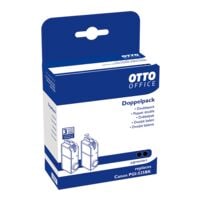OTTO Office Paquet double de cartouches jet d'encre quivalent Canon  PGI-525PGBK 