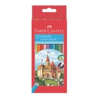 Faber-Castell Paquet de 12 crayons de couleur « Castle »