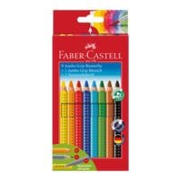 Faber-Castell tui de 10 crayons de couleur  Jumbo GRIP 