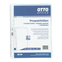 OTTO Office pochette perfore Standard A4 grain, ouverture en haut - 100 pice(s)