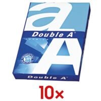 10x Papier imprimante multifonction A4 Double A Premium - 5000 feuilles au total