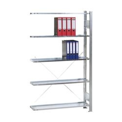 SCHULTE Lagertechnik Elément d'extension « Bibliothèque enfichable Multiplus 5 NC » profondeur simple