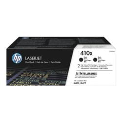 Paquet double de cartouches laser HP CF410XD HP 410X noir